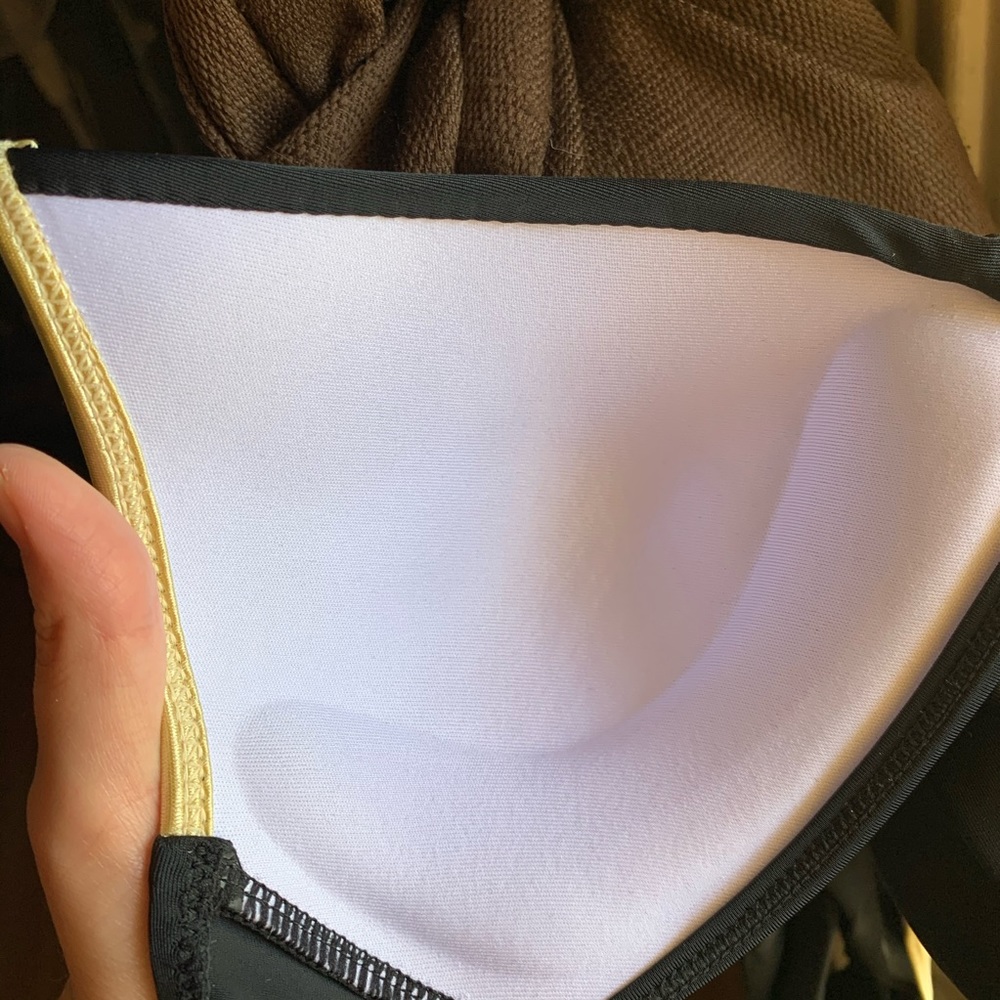 🔥 Black & Gold X-style bikini - Picture 5 of 7